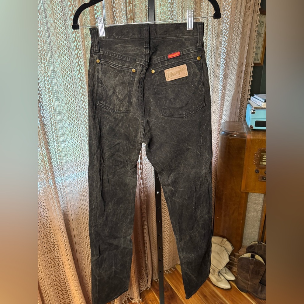 VTG Wrangler Black Jeans as is